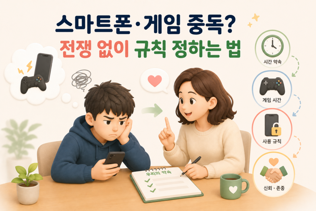 스마트폰 규칙정하는 방법